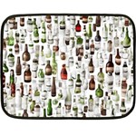 Bottle Chic Print Patterns Fleece Blanket (Mini)