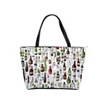 Bottle Chic Print Patterns Classic Shoulder Handbag