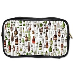 Bottle Chic Print Patterns Toiletries Bag (Two Sides) from ArtsNow.com Front