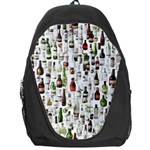 Bottle Chic Print Patterns Backpack Bag