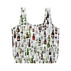 Bottle Chic Print Patterns Full Print Recycle Bag (M) from ArtsNow.com Front