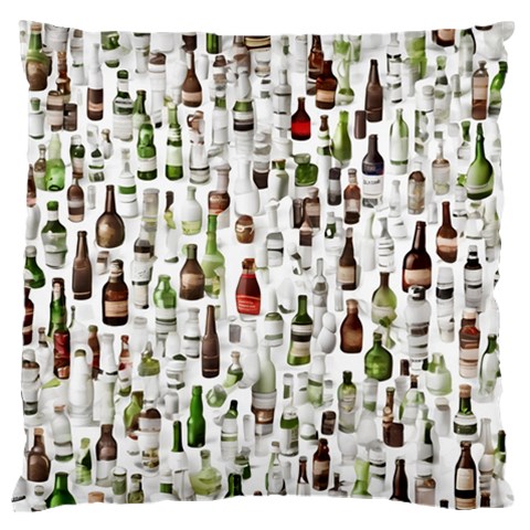 Bottle Chic Print Patterns Standard Premium Plush Fleece Cushion Case (One Side) from ArtsNow.com Front