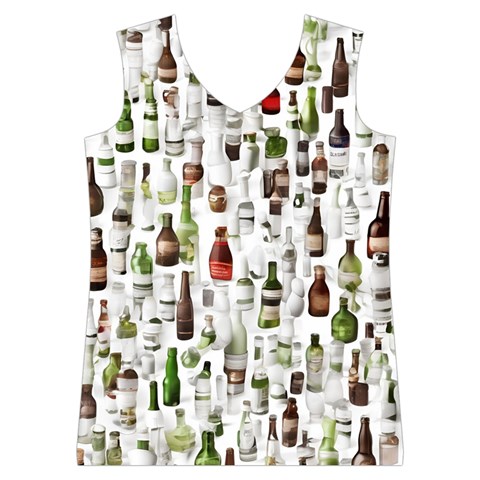 Bottle Chic Print Patterns Women s Basketball Tank Top from ArtsNow.com Front