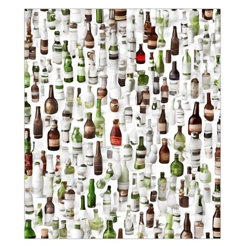 Bottle Chic Print Patterns Duvet Cover Double Side (California King Size) from ArtsNow.com Front