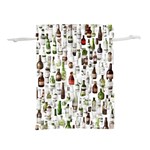 Bottle Chic Print Patterns Lightweight Drawstring Pouch (L)