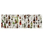 Bottle Chic Print Patterns Banner and Sign 6  x 2 