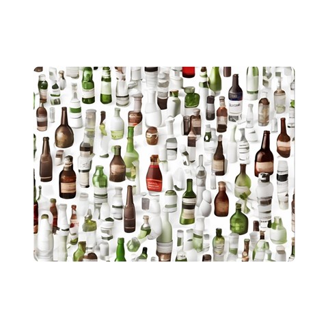 Bottle Chic Print Patterns Premium Plush Fleece Blanket (Mini) from ArtsNow.com 35 x27  Blanket Front