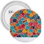 floral and leaves pattern 3  Buttons