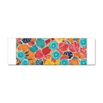 floral and leaves pattern Sticker (Bumper)