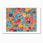 floral and leaves pattern Postcards 5  x 7  (Pkg of 10)