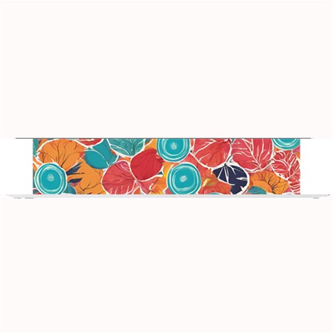 floral and leaves pattern Small Bar Mat from ArtsNow.com 24 x4  Bar Mat