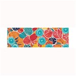 floral and leaves pattern Large Bar Mat