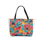 floral and leaves pattern Classic Shoulder Handbag