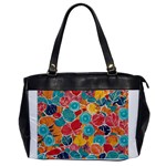 floral and leaves pattern Oversize Office Handbag