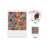 floral and leaves pattern Playing Cards Single Design (Mini)