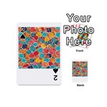 floral and leaves pattern Playing Cards 54 Designs (Mini)