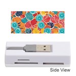 floral and leaves pattern Memory Card Reader (Stick)