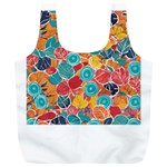 floral and leaves pattern Full Print Recycle Bag (XL)