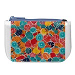 floral and leaves pattern Large Coin Purse