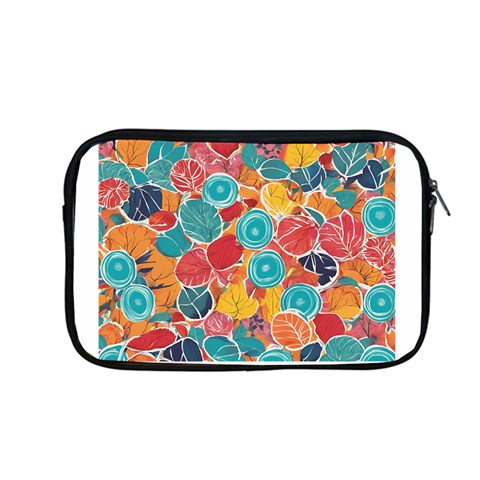 floral and leaves pattern Apple MacBook Pro 13  Zipper Case from ArtsNow.com Front