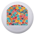 floral and leaves pattern Dento Box with Mirror