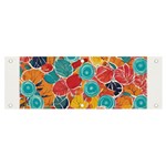 floral and leaves pattern Banner and Sign 6  x 2 