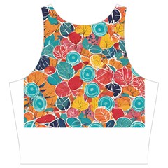 floral and leaves pattern Cut Out Top from ArtsNow.com Back