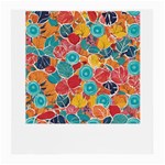 floral and leaves pattern Medium Glasses Cloth