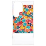 floral and leaves pattern Samsung Galaxy S24 Plus 6.7 Inch TPU UV Case