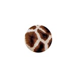 Giraffe Skin Texture 1  Mini Buttons