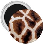 Giraffe Skin Texture 3  Magnets