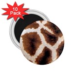 Giraffe Skin Texture 2.25  Magnets (10 pack) 