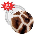 Giraffe Skin Texture 2.25  Buttons (100 pack) 