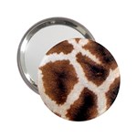 Giraffe Skin Texture 2.25  Handbag Mirrors