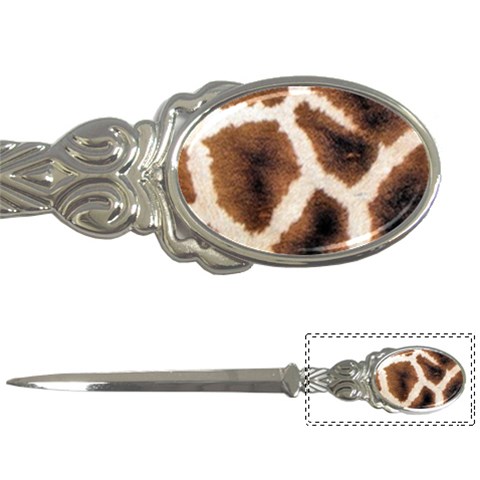 Giraffe Skin Texture Letter Opener from ArtsNow.com Front