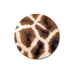 Giraffe Skin Texture Magnet 3  (Round)