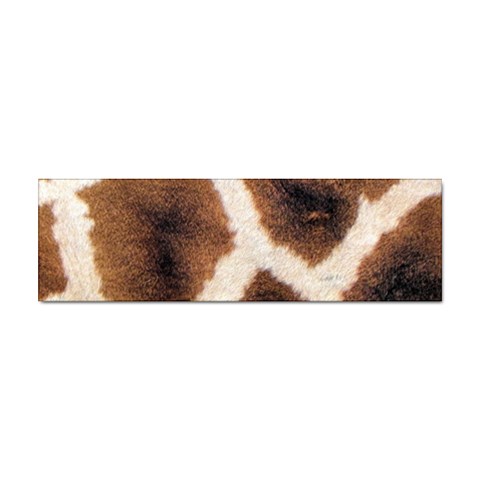 Giraffe Skin Texture Sticker Bumper (10 pack) from ArtsNow.com Front