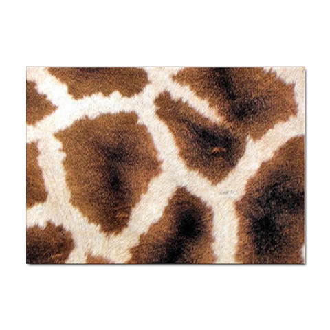 Giraffe Skin Texture Sticker A4 (100 pack) from ArtsNow.com Front