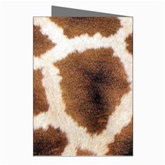 Giraffe Skin Texture Greeting Cards (Pkg of 8) from ArtsNow.com Right