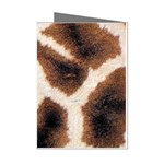 Giraffe Skin Texture Mini Greeting Cards (Pkg of 8)