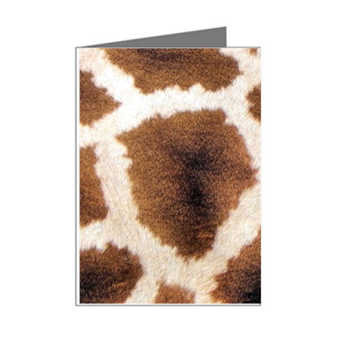 Giraffe Skin Texture Mini Greeting Cards (Pkg of 8) from ArtsNow.com Right