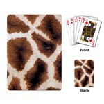 Giraffe Skin Texture Playing Cards Single Design (Rectangle)