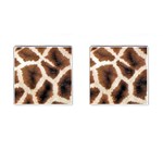 Giraffe Skin Texture Cufflinks (Square)