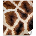 Giraffe Skin Texture Canvas 8  x 10 