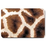 Giraffe Skin Texture Large Doormat