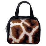 Giraffe Skin Texture Classic Handbag (One Side)