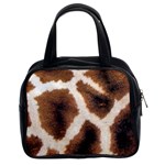 Giraffe Skin Texture Classic Handbag (Two Sides)