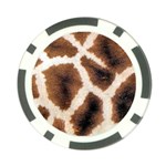 Giraffe Skin Texture Poker Chip Card Guard (10 pack)