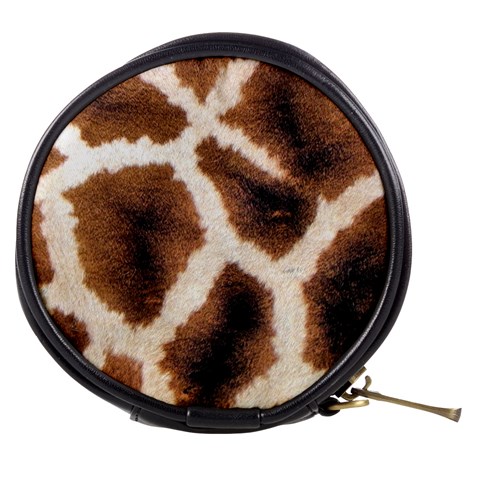 Giraffe Skin Texture Mini Makeup Bag from ArtsNow.com Front