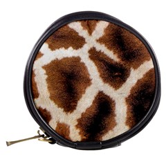 Giraffe Skin Texture Mini Makeup Bag from ArtsNow.com Back